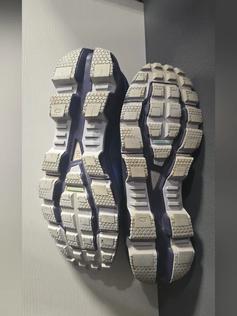 On Cloudventure trail running shoes feature a breathable mesh upper